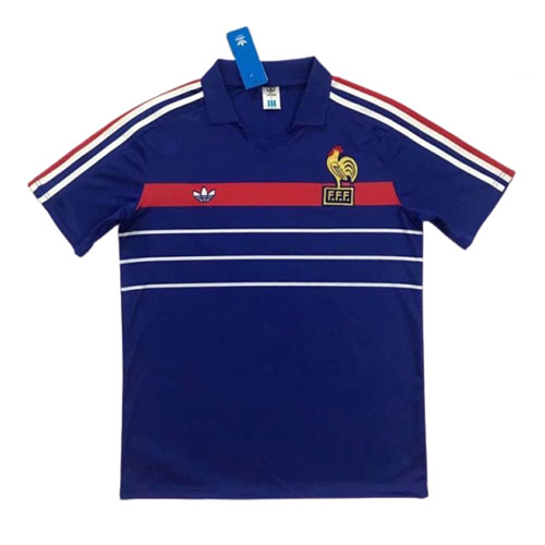 Authentic Camiseta Francia 1ª Retro 1984 1986